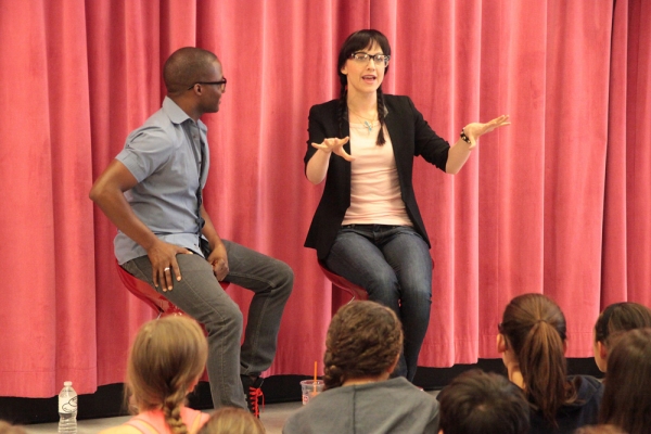 Photo Flash: HEDWIG's Lena Hall Surprises Broadway Artists Alliance Summer Intensive Students Image