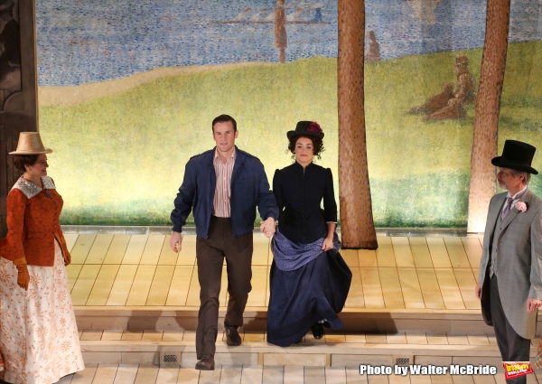 Exclusive Photo Coverage: SUNDAY IN THE PARK WITH GEORGE Cast Takes Bows at Signature Theatre Image