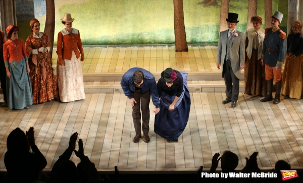 Exclusive Photo Coverage: SUNDAY IN THE PARK WITH GEORGE Cast Takes Bows at Signature Theatre Image