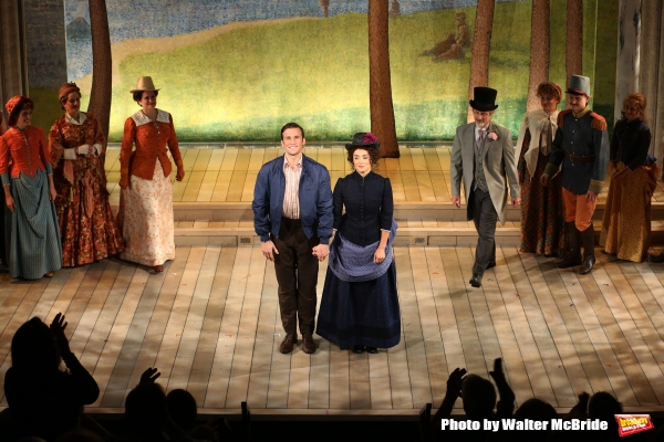 Exclusive Photo Coverage: SUNDAY IN THE PARK WITH GEORGE Cast Takes Bows at Signature Theatre Image