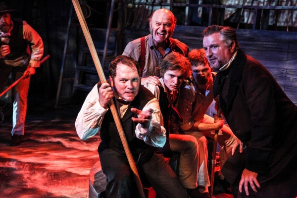 Photo Flash: First Look - Shattered Globe's THE WHALESHIP ESSEX, Now Playing Through 10/11 Image