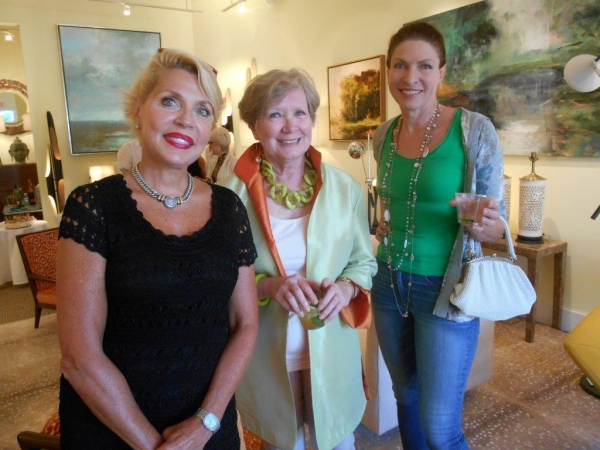 Photo Flash: Hagins & Mortimer Design Welcomes Low Country Plein Air Painter Linda Fantuzzo Image