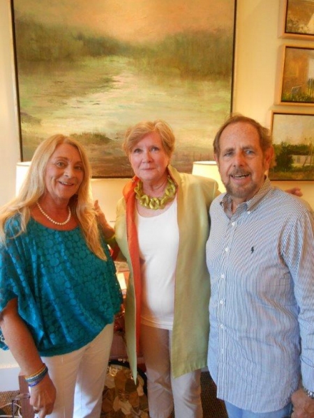 Photo Flash: Hagins & Mortimer Design Welcomes Low Country Plein Air Painter Linda Fantuzzo Image