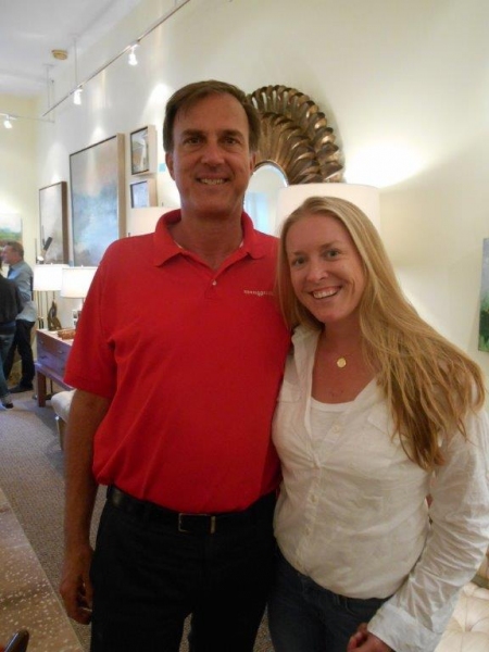 Photo Flash: Hagins & Mortimer Design Welcomes Low Country Plein Air Painter Linda Fantuzzo Image
