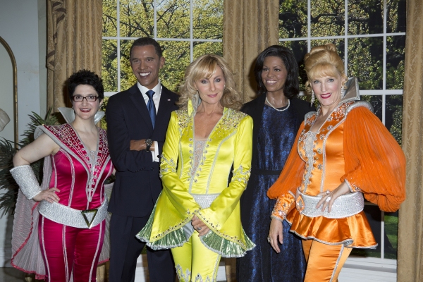 Photo Coverage: ABBA Wax Figures Make U.S. Debut at Madame Tussauds with the Cast of MAMMA MIA! Image