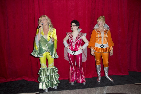 Photo Coverage: ABBA Wax Figures Make U.S. Debut at Madame Tussauds with the Cast of MAMMA MIA! Image