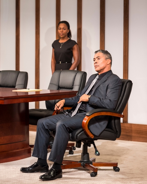 Photo Flash: First Look at Chris Bauer, Dominic Hoffman, Jonno Roberts and DeWanda Wise in CTG's RACE Image