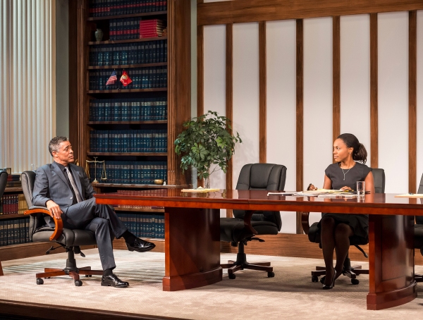 Photo Flash: First Look at Chris Bauer, Dominic Hoffman, Jonno Roberts and DeWanda Wise in CTG's RACE Image