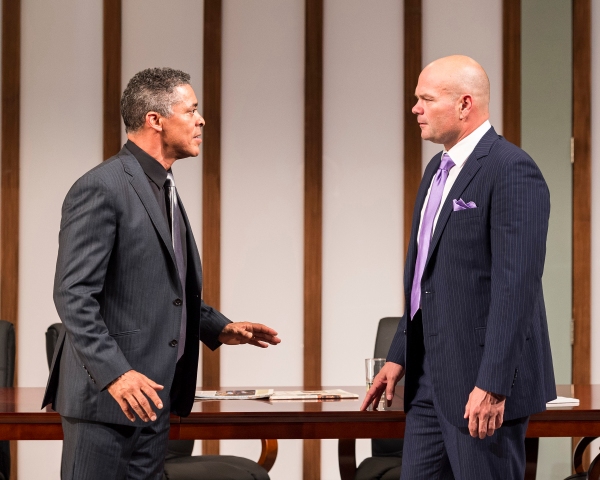 Photo Flash: First Look at Chris Bauer, Dominic Hoffman, Jonno Roberts and DeWanda Wise in CTG's RACE Image