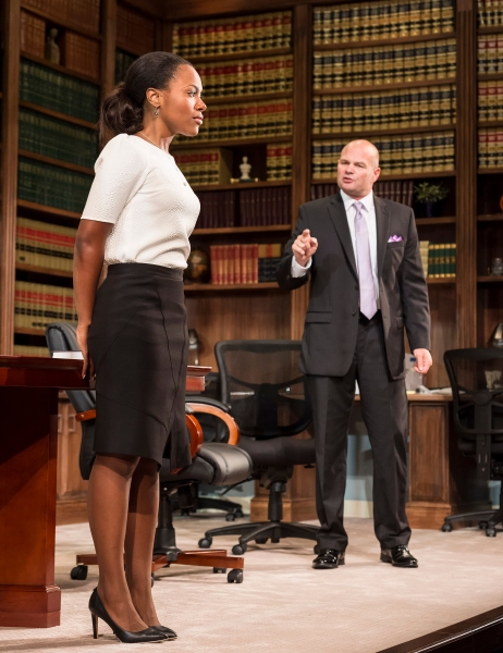 Photo Flash: First Look at Chris Bauer, Dominic Hoffman, Jonno Roberts and DeWanda Wise in CTG's RACE Image