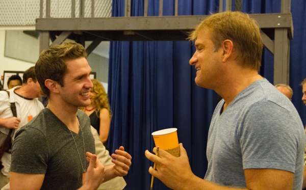 Photo Flash: Inside the First Day of Rehearsal for NEWSIES National Tour; Dan DeLuca Set to Lead - Full Company Announced! Image