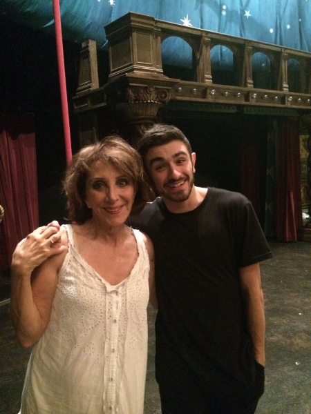 Photo Flash: SO YOU THINK YOU CAN DANCE Winner Ricky Ubeda Visits Broadway's PIPPIN Image