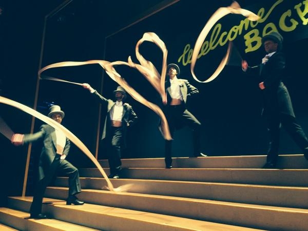 Photo Flash: Saturday Intermission Pics September 6- Part 2- FIDDLER ON THE ROOF Cast Shows Off Beards, and More! Image