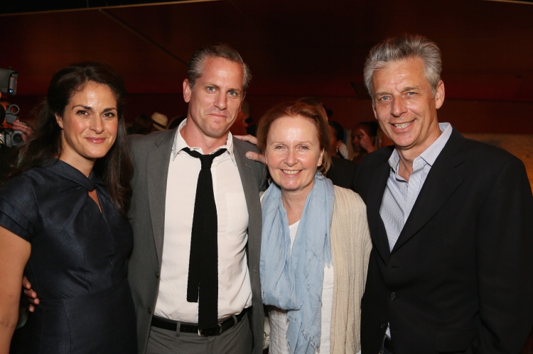 Georgia Hatzis, cast member Jonno Roberts, actress Kate Burton and CTG ...