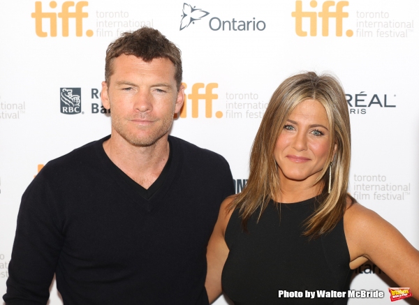 Sam Worthington and Jennifer Aniston  Photo