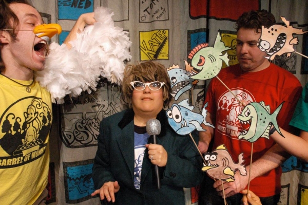 Photo Flash: Barrel of Monkeys' THAT'S WEIRD, GRANDMA: Back To School Edition Image