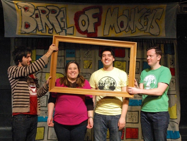 Photo Flash: Barrel of Monkeys' THAT'S WEIRD, GRANDMA: Back To School Edition Image