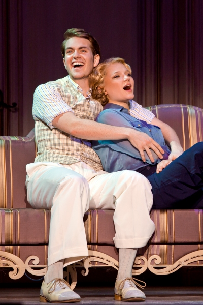 Photo Flash: First Look at Alex Enterline, Mariah MacFarlane & Company in NICE WORK IF YOU CAN GET IT National Tour! Image