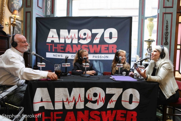 Photo Coverage: The Shapiro Sisters Stop by BACKSTAGE WITH PETER LEDONNE Image