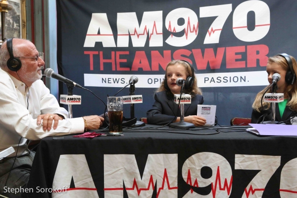Photo Coverage: The Shapiro Sisters Stop by BACKSTAGE WITH PETER LEDONNE Image