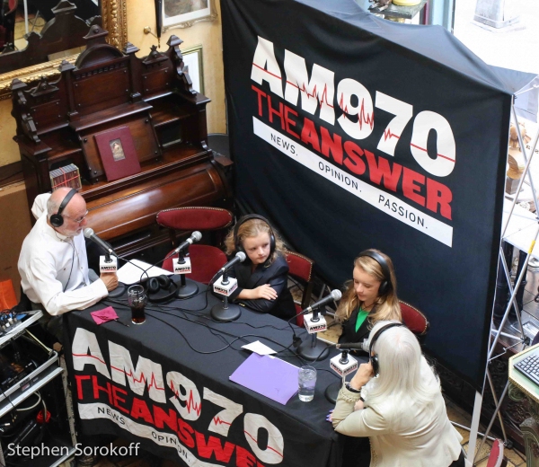 Photo Coverage: The Shapiro Sisters Stop by BACKSTAGE WITH PETER LEDONNE Image