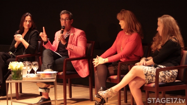 Photo Flash: Kate Baldwin, Elizabeth Stanley, Courtney Reed and More Talk Fashion with George Brescia Image