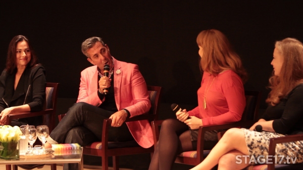 Photo Flash: Kate Baldwin, Elizabeth Stanley, Courtney Reed and More Talk Fashion with George Brescia Image