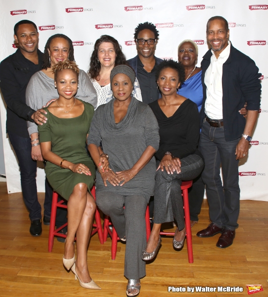  (L-R, Top) Larry Powell, S. Epatha Merkerson, Sheryl Kaller, playwright Billy Porter Photo