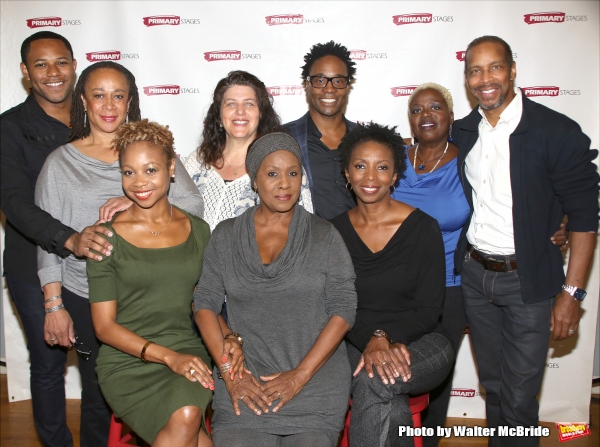 Photo Coverage: Billy Porter and the Company of WHILE I YET LIVE Meet the Press  Image