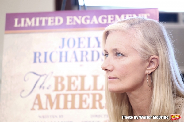 Joely Richardson attends the Meet & Greet for ''The Belle of Amherst'' at the Shetler Photo
