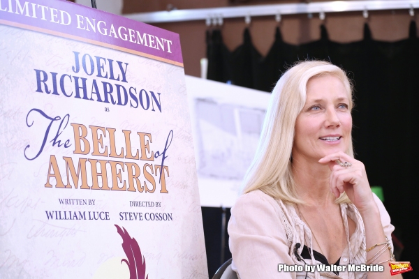 Photo Coverage: Joely Richardson and THE BELLE OF AMHERST Team Meets the Press Image