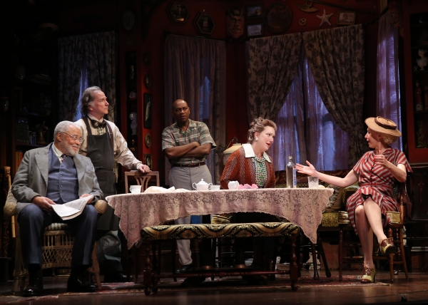 Photo Flash: First Look at James Earl Jones, Rose Byrne & More in at YOU CAN'T TAKE IT WITH YOU on Broadway Image