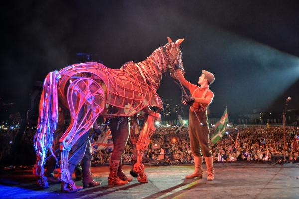 Photo Flash: WAR HORSE's Joey Comes to BBC's Proms in the Park 