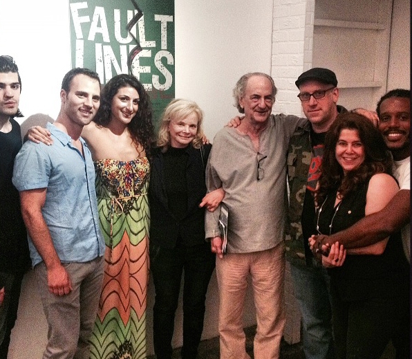 Lyle Kessler and Margaret Ladd with the cast Photo