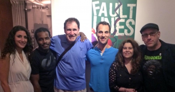 Photo Flash: Bobby Cannavale, Richard Kind and More Visit Knife's Edge Productions' FAULT LINES Image