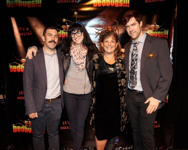 Paul Leschen, Lena Hall, Dale Joan Young and Fred Sauter Photo