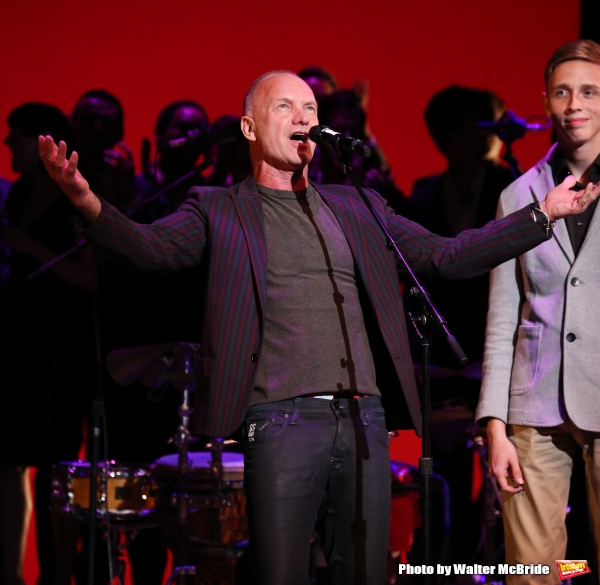 Photo Coverage: Broadway Sings for Global Equality - Inside UPRISING OF LOVE with Sting, LuPone, Porter & More! 