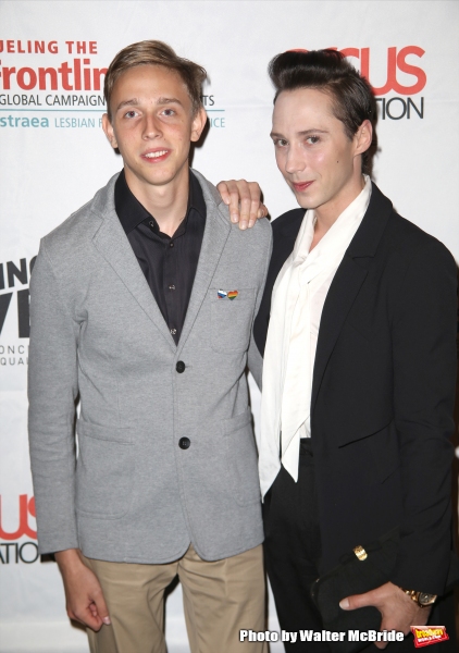 Vladislav Slavskiy and Johnny Weir  Photo