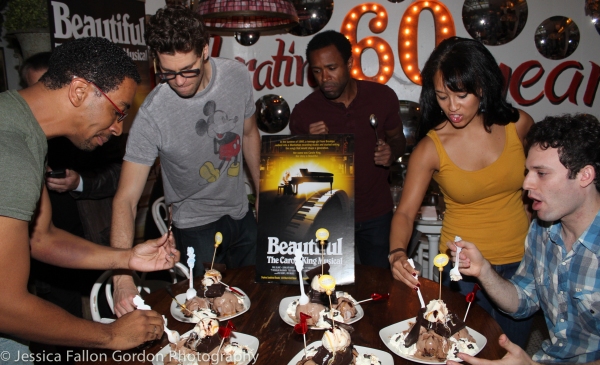 Photo Coverage: BEAUTIFUL Cast Celebrates Pleasant Valley Sundae at Serendipity 3 Image