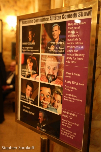 Photo Coverage: Inside Friars Club's SUNSHINE COMMITTEE ALL STAR COMEDY SHOW at The Jerry Lewis Monestery Image