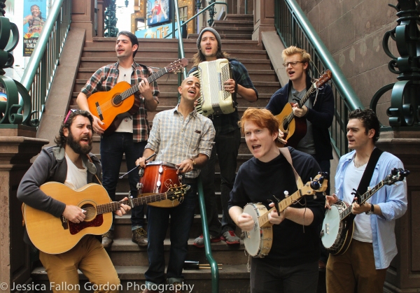 Photo Coverage: Pigpen Theatre Company Performs for the Crowds of 42nd Street Image