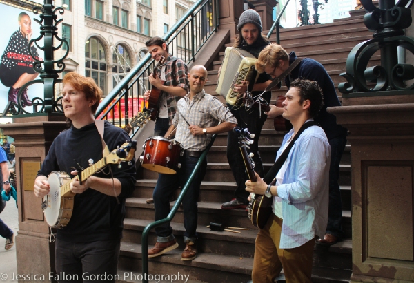 Photo Coverage: Pigpen Theatre Company Performs for the Crowds of 42nd Street Image