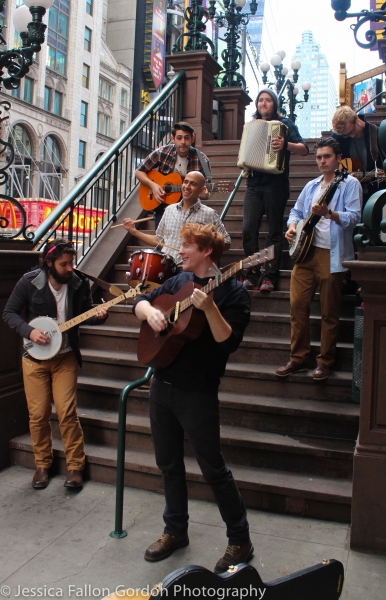Photo Coverage: Pigpen Theatre Company Performs for the Crowds of 42nd Street Image
