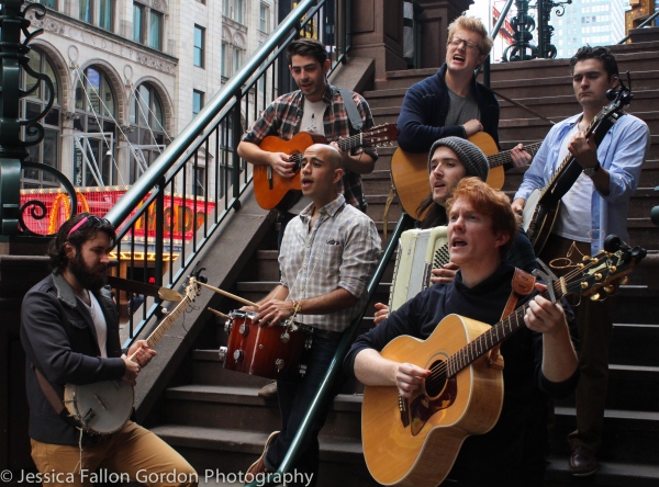 Photo Coverage: Pigpen Theatre Company Performs for the Crowds of 42nd Street Image