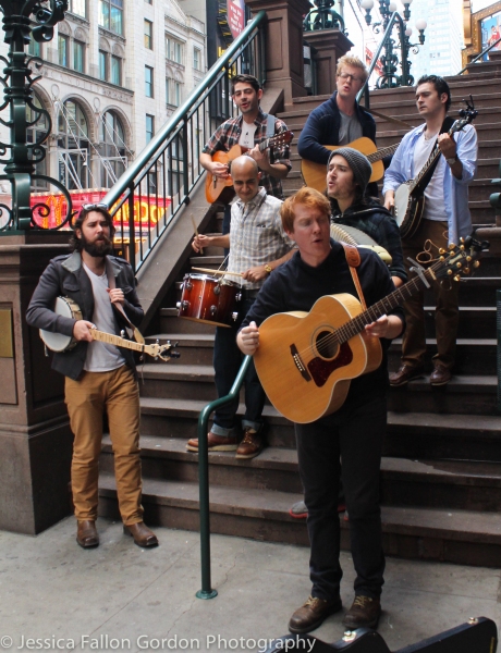 Photo Coverage: Pigpen Theatre Company Performs for the Crowds of 42nd Street Image