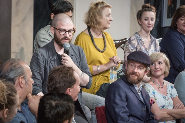 Photo Flash: RICHARD III and EAST IS EAST Cast Attend Q&A with Artistic Director, Jamie Lloyd Image
