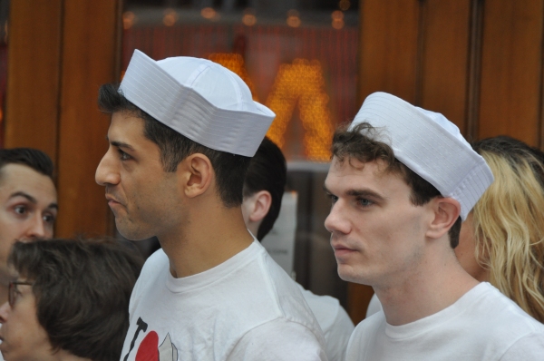 Photo Coverage: ON THE TOWN Company Cuts the Ribbon at the New Lyric Theatre! Image