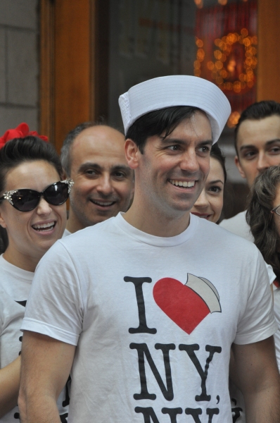Photo Coverage: ON THE TOWN Company Cuts the Ribbon at the New Lyric Theatre! Image
