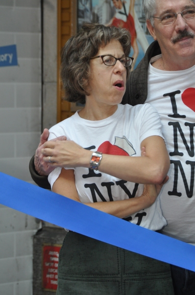 Photo Coverage: ON THE TOWN Company Cuts the Ribbon at the New Lyric Theatre! Image