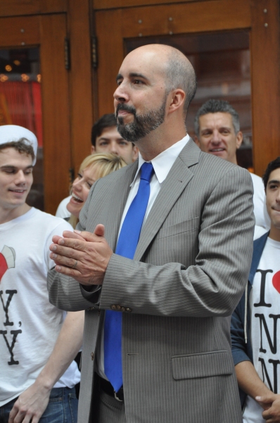 Photo Coverage: ON THE TOWN Company Cuts the Ribbon at the New Lyric Theatre! Image